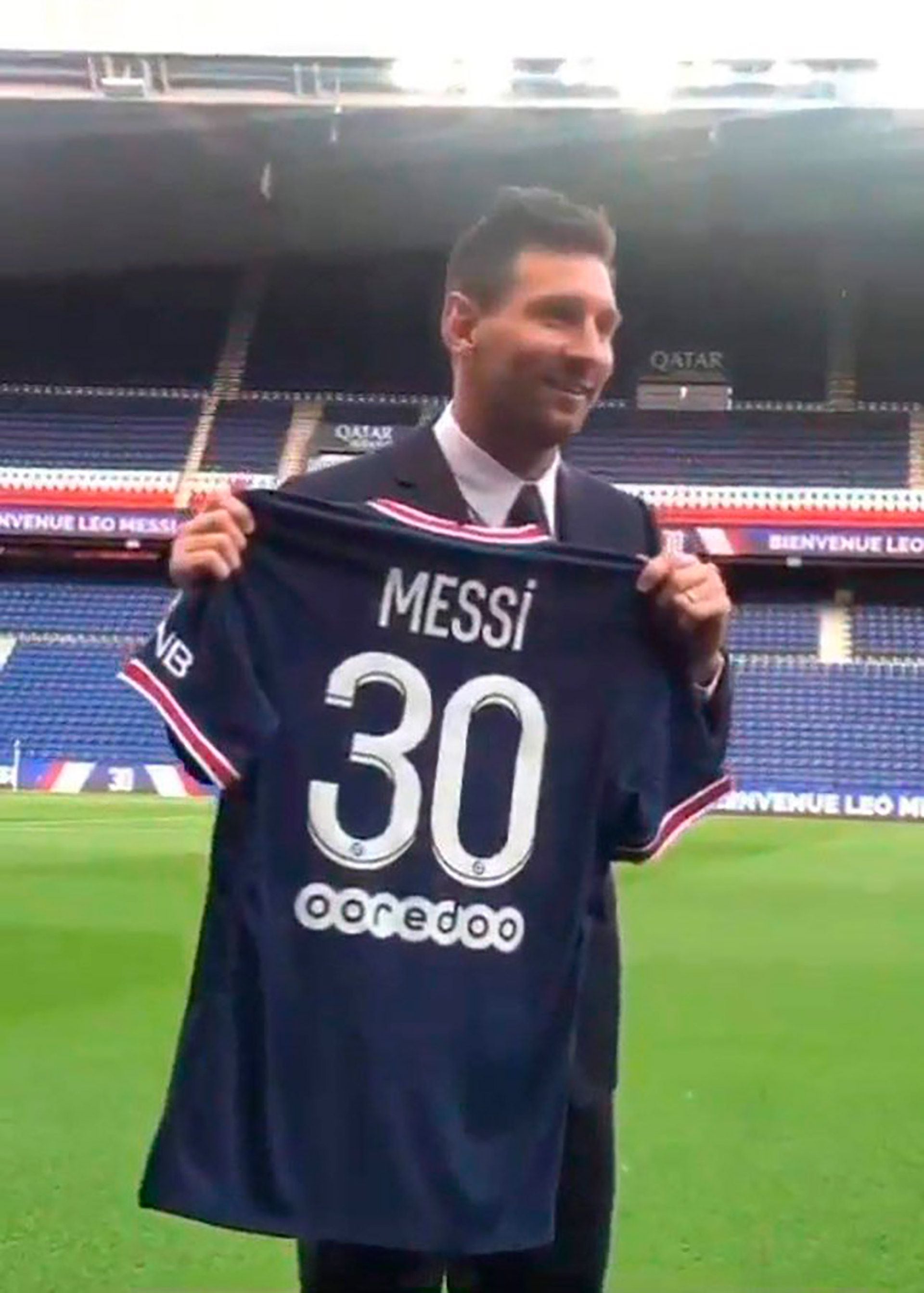Finalmente, Lionel Messi usará el número 30 en el PSG
