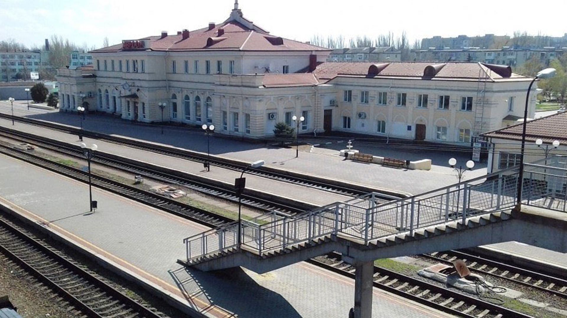 estación de tren kherson