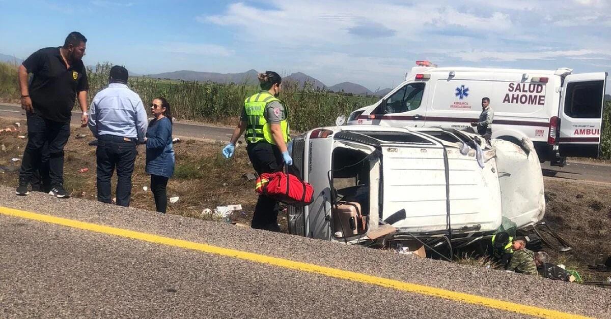 American family knocked down on Sinaloa highway;  a minor died