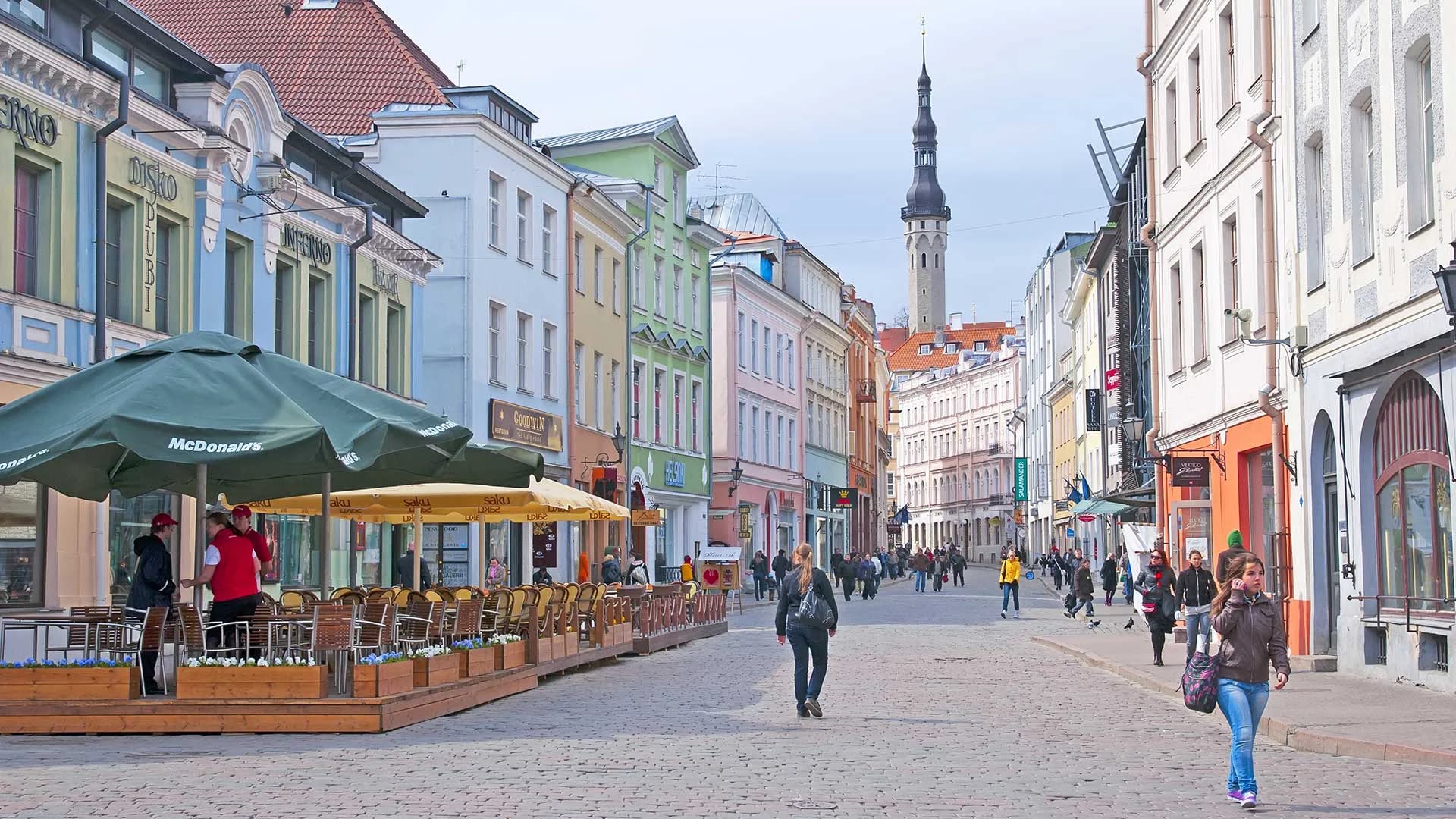 Tallin, la capital de Estonia, sobre el Mar Báltico (Shutterstock)