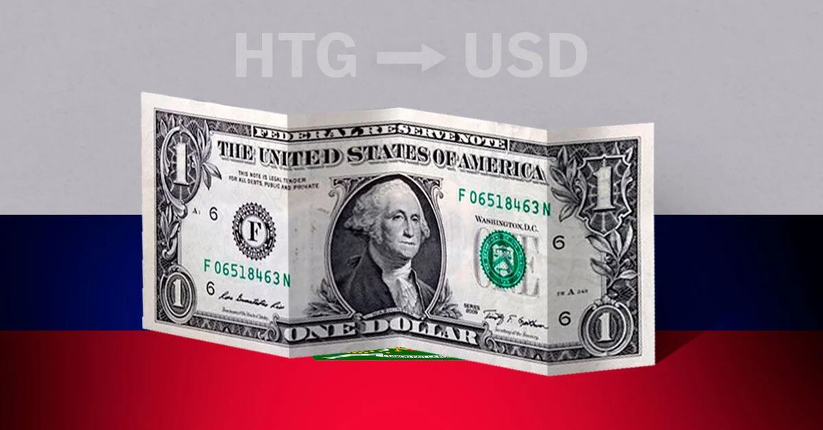 Haiti: closing price of the dollar today February 28 from USD to HTG