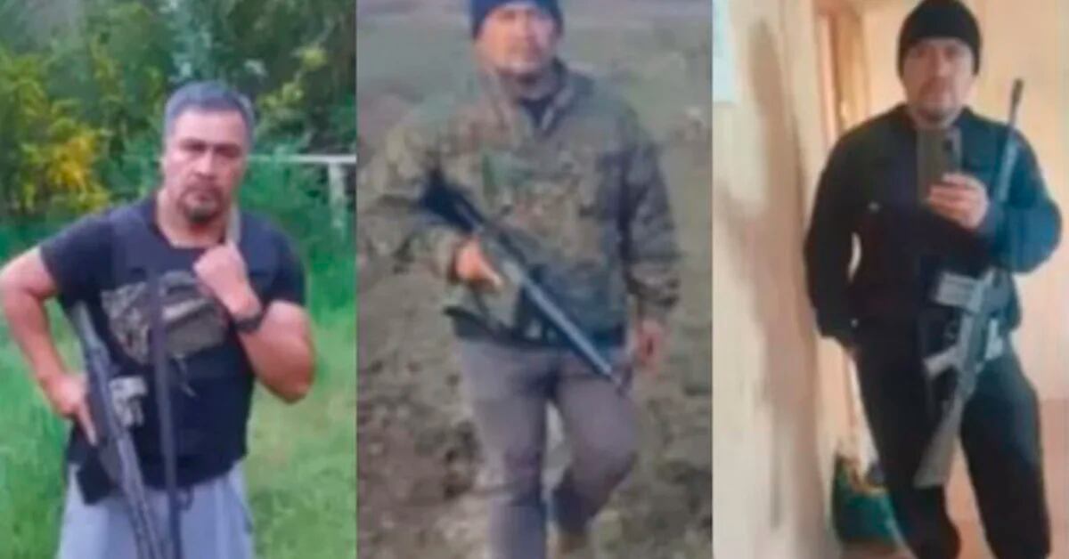 They found photos on the mobile phone of a Chilean Mapuche radical leader in which he poses with weapons and a bulletproof vest