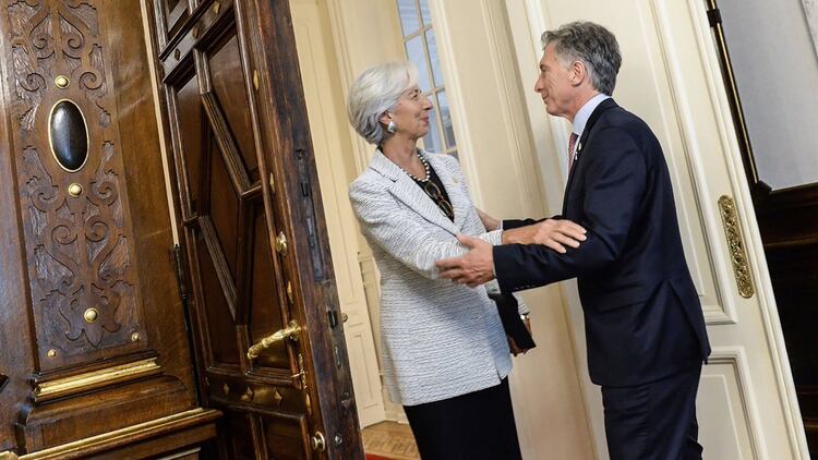 Macri y Lagarde