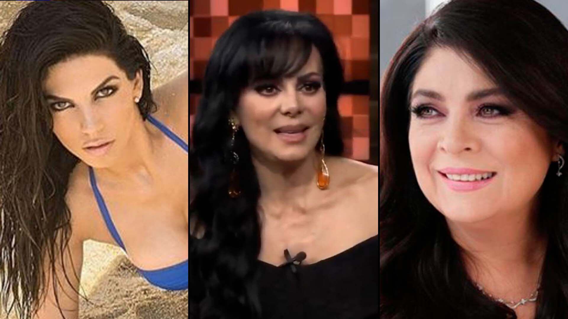 Portada Maribel Guardia, Victoria Ruffo y África Zavala / Corona de lagrimas, redes sociales, viral