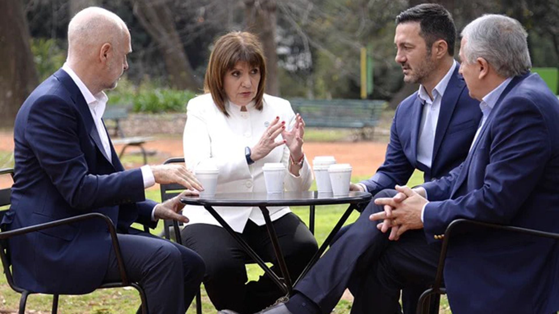 Patricia Bullrich y Horacio Rodríguez Larreta