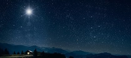 La verdad detrás de la estrella de Belén es un interrogante que durante siglos ha cautivado a los astrónomos (Foto: Shutterstock)