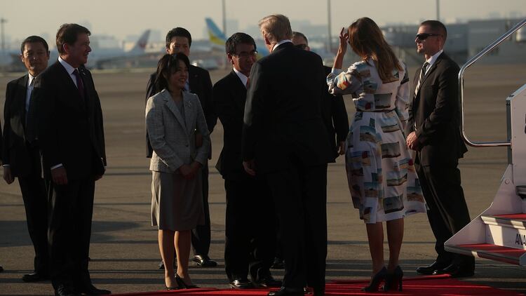 Donald Trump y Melania estÃ¡n en JapÃ³n (REUTERS/Jonathan Ernst)