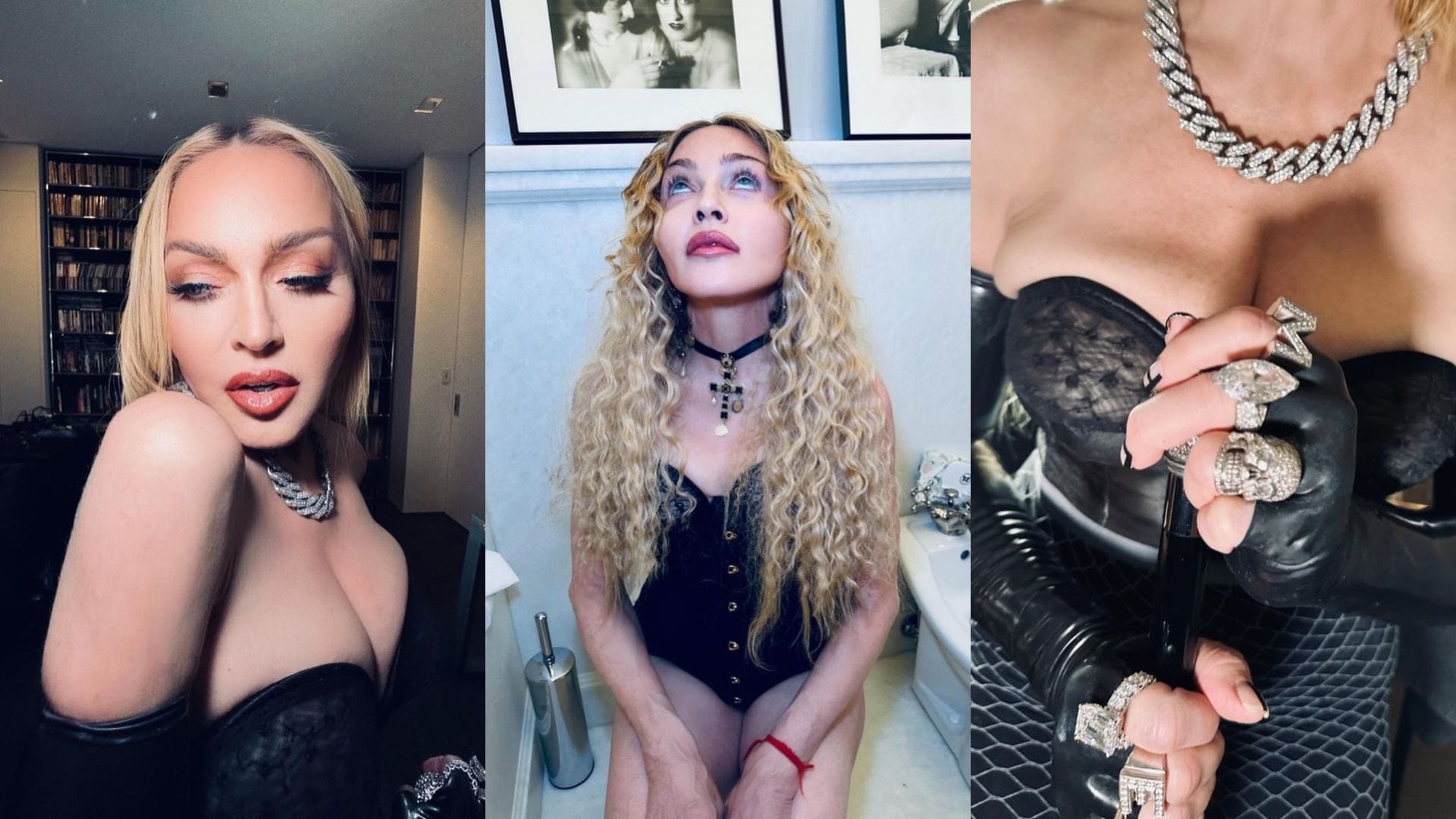 Madonna lució un ceñido body que causó toda clase de comentarios 
Foto: Instagram/Madonna
