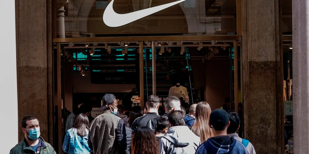 Nike se un 15 en Wall Street por sus buenos - Infobae