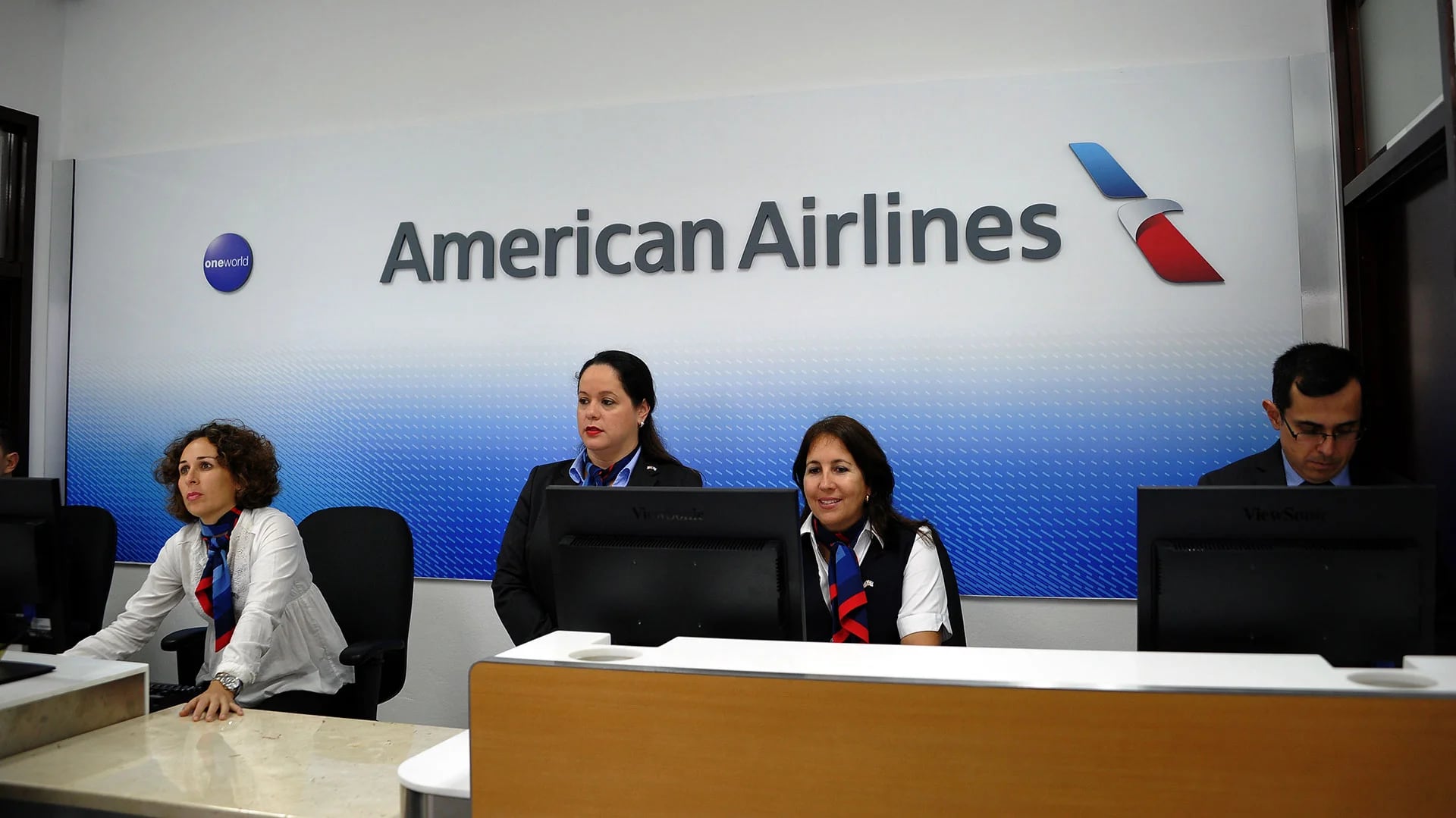 En febrero, American Airlines abrió su primera oficina comercial en Cuba (AFP)