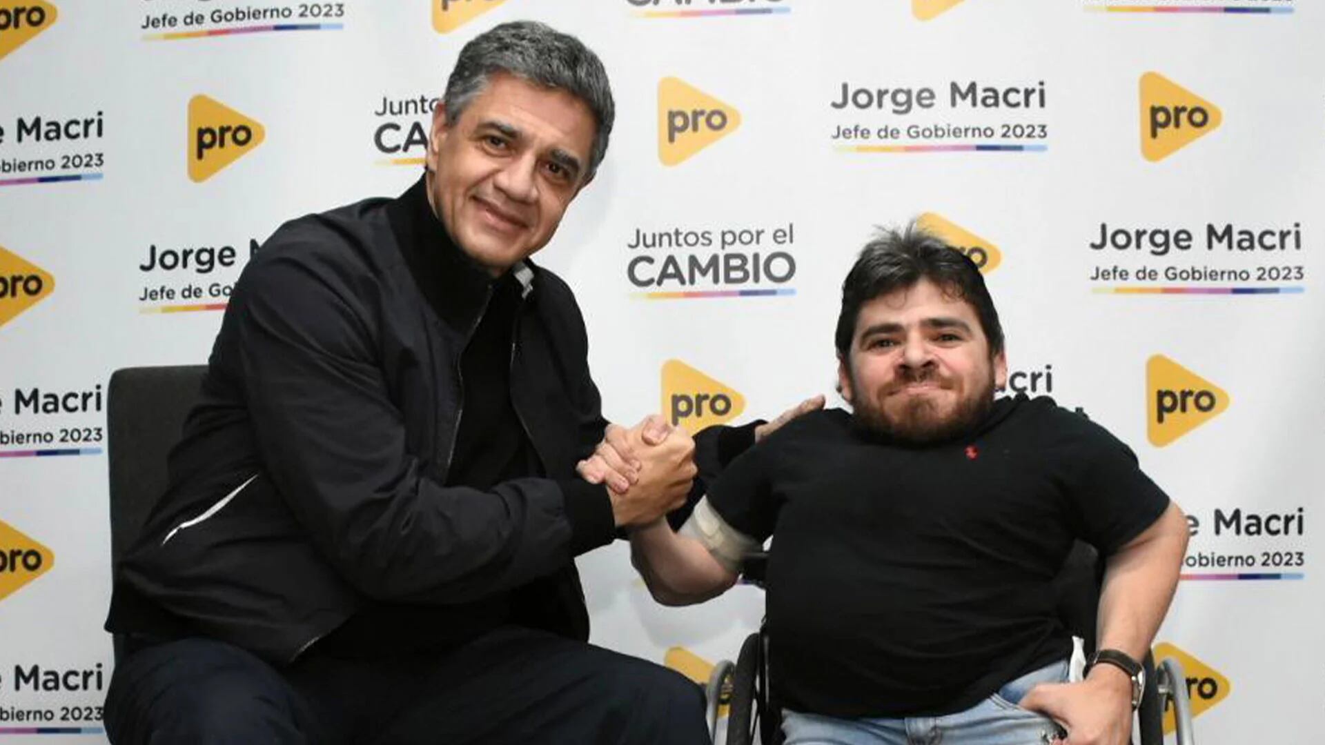 Jorge Macri y Franco Rinaldi