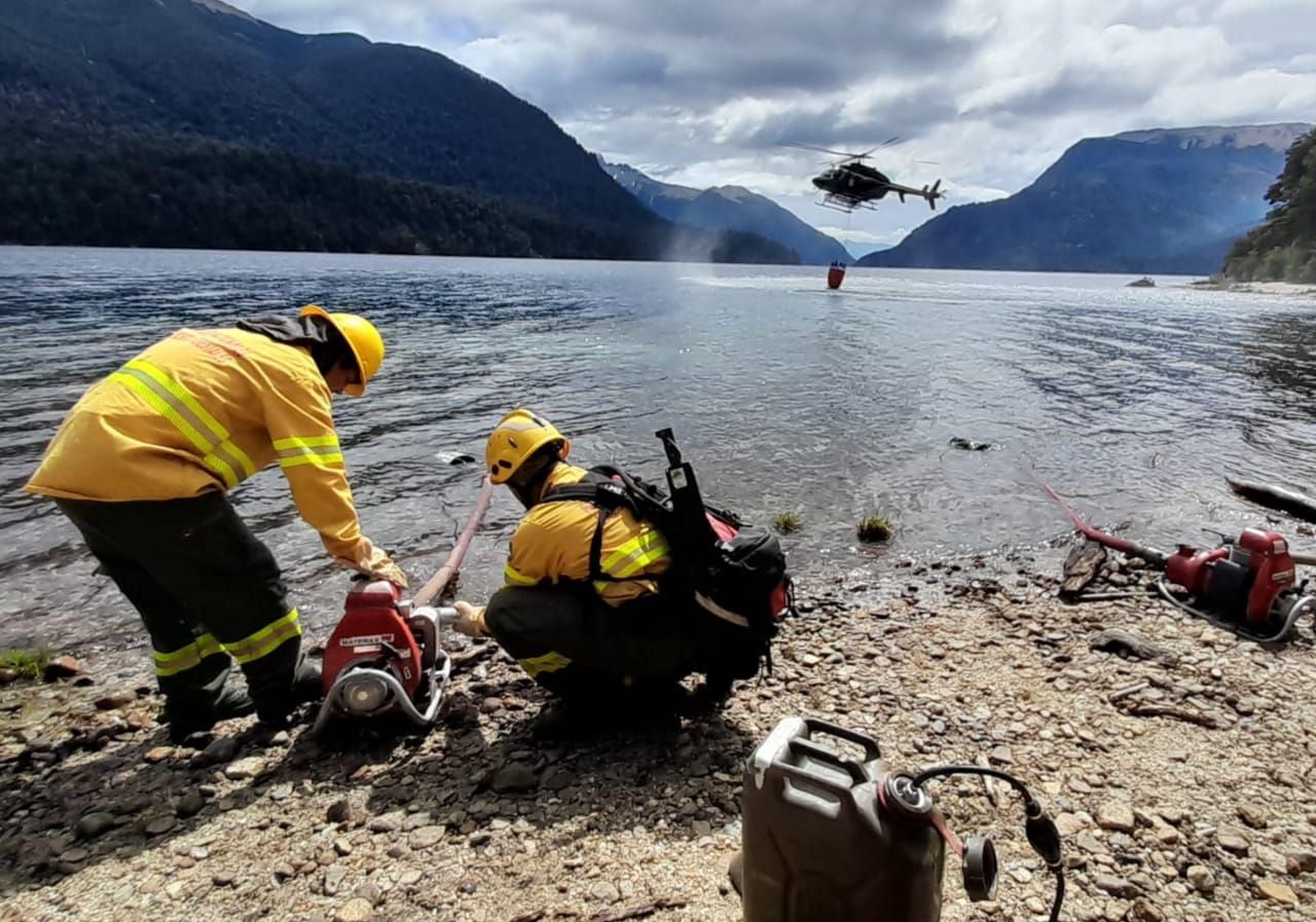 Incendio Parque Nacional Nahuel Huapi