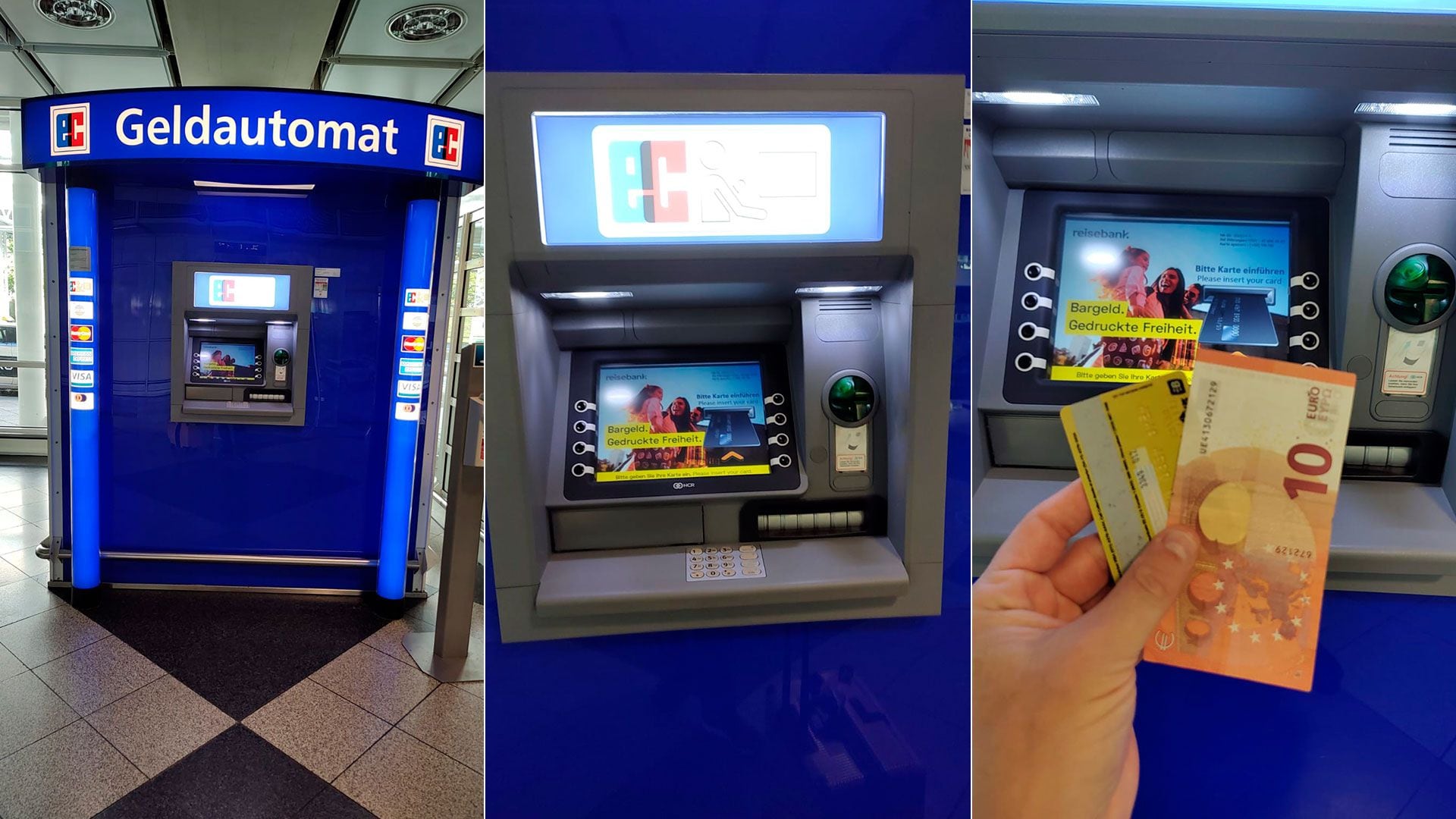 Sacó euros de un cajero automático en Alemania con una tarjeta argentina y esto le cobraron