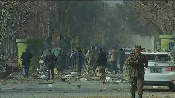 El atentado en Kabul dejó decenas de muertos y heridos