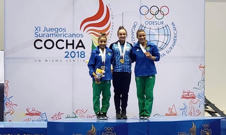 Martina Dominici ganó la medalla de oro en la prueba All Around de los Juegos Sudamericanos Cochabamba 2018