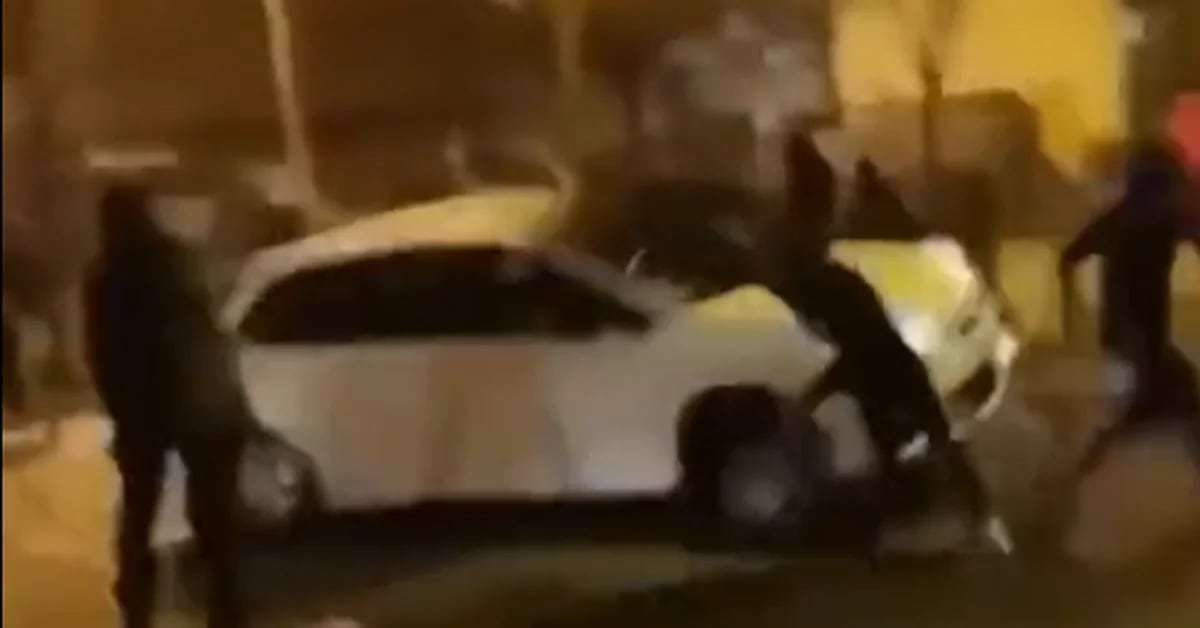 Shocking moment teenager runs after clash between France and Morocco fans at World Cup semi-final