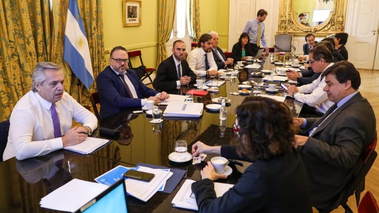 Este lunes el Presidente encabezó una reunión con sus principales ministros para determinar otro paquete de medidas