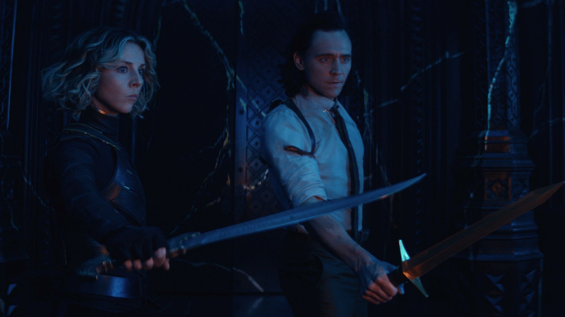 Sylvie y Loki provocaron un caos en el universo en la temporada anterior. (Disney+)