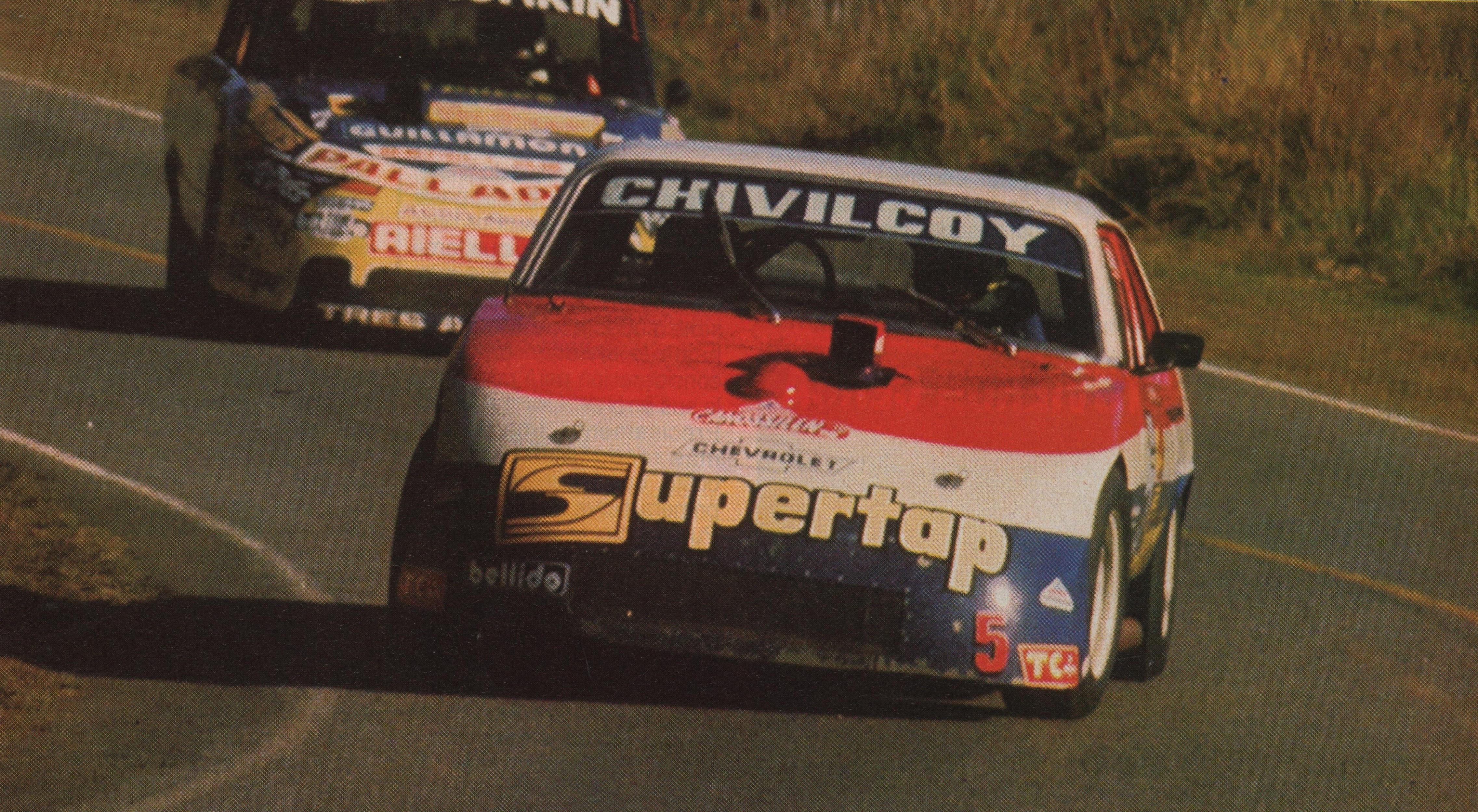 Las primeras carreras del Pato Morresi en TC fueron con el equipo Supertap (archivo CORSA)