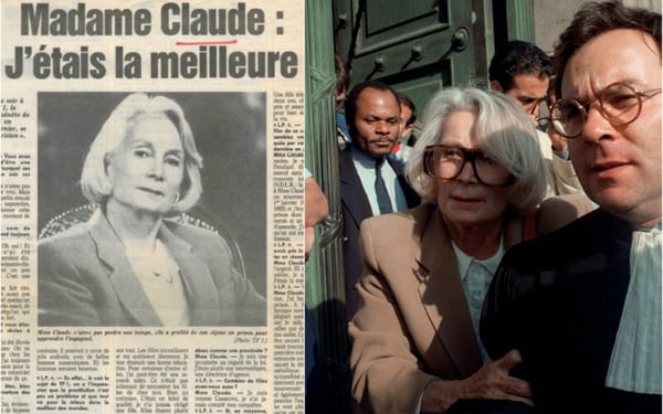 Madame Claude, detenida por evadir impuestos en Francia. (Imagen: Le Parisien/Joel Robine/AFP)