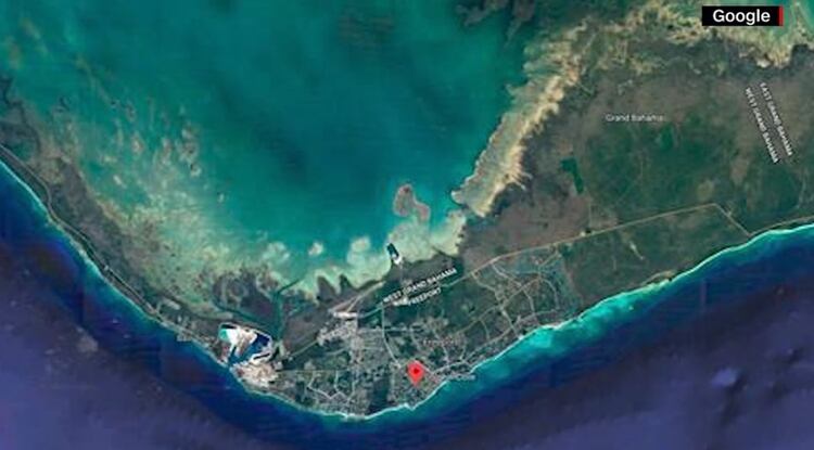 Una captura de la isla, antes de la llegada de Dorian (Foto: Google Maps)
