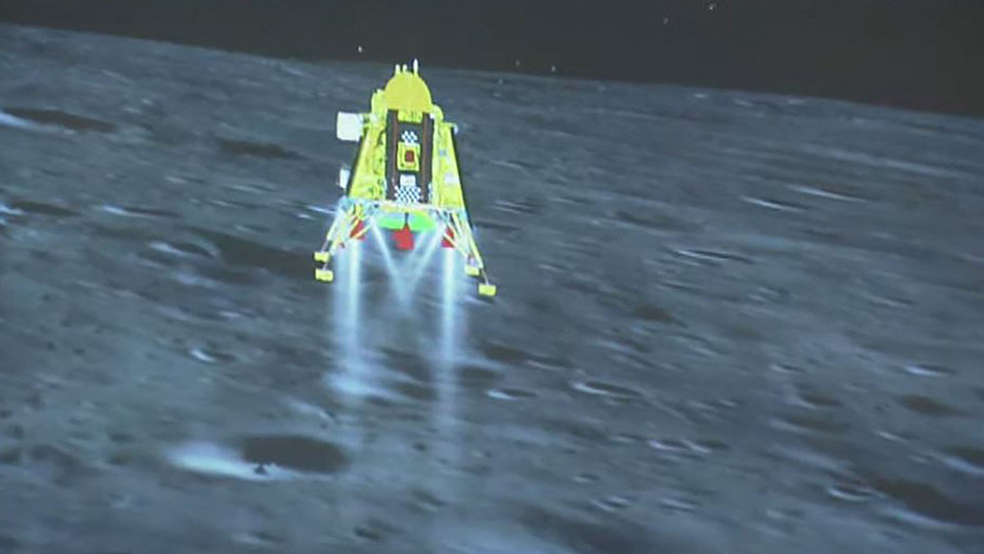 El éxito de la misión Chandrayaan-3que hace apenas una semana logró alcanzar el polo sur de la luna, reafirma la confianza de Nueva Delhi (AFP)