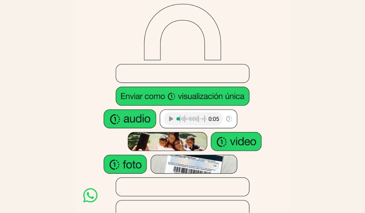 WhatsApp estrena función: enviar mensajes de voz que se reproducirán solo una vez. (WhatsApp)