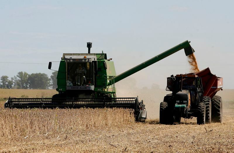 El agro muestra claras señales de mejores en comparación al año pasado.  Reuters