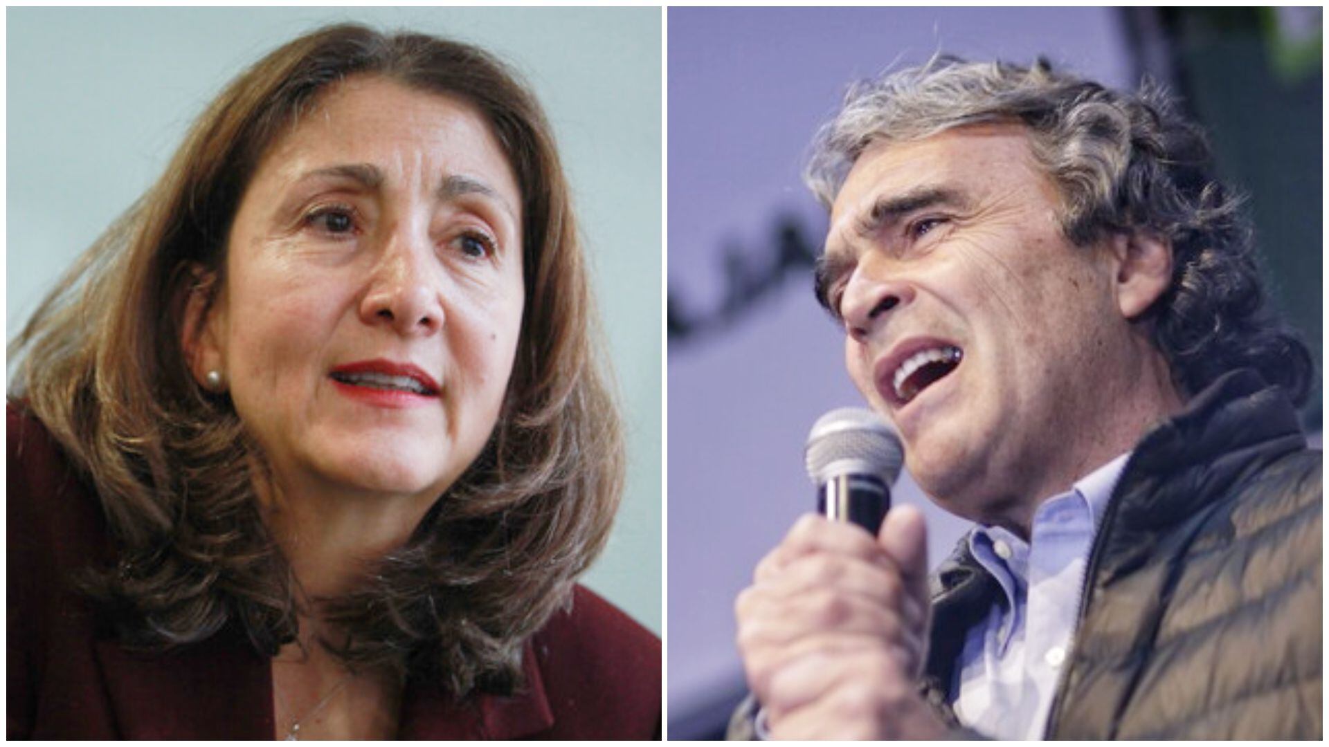Sergio Fajardo was proposed to Ingrid Betancourt as his vice president; they have already met. Photos: Colprensa.