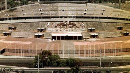  Estadio de Ciudad Universitaria, M�xico 68. Foto: Germ�n Romero/Cuartoscuro