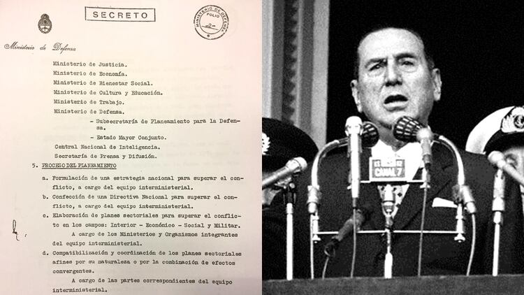 El decreto secreto por el cual Perón dispone un combate integral contra la subversión armada
