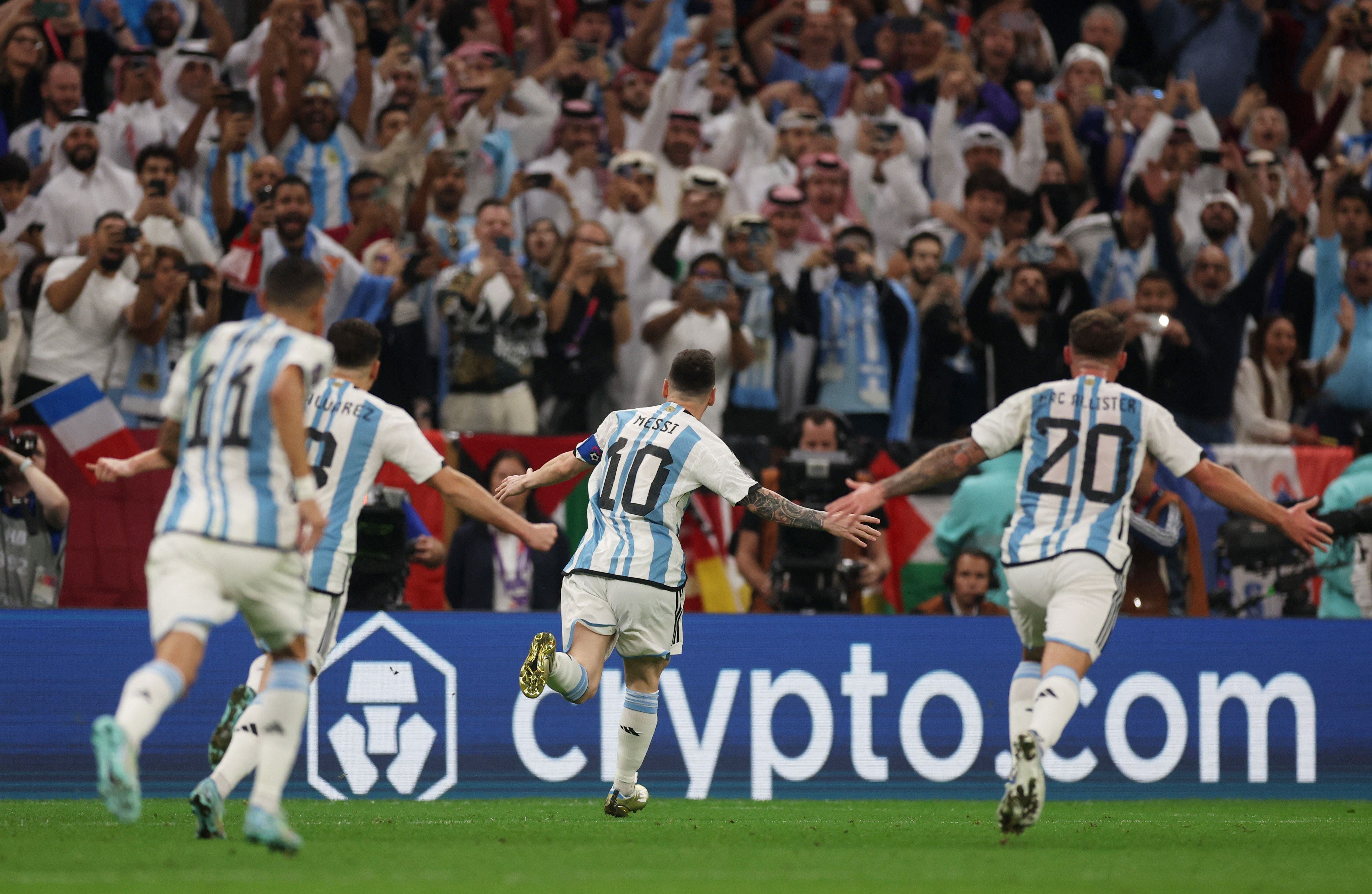 Messi, el emblema de Argentina en la final (REUTERS/Lee Smith)