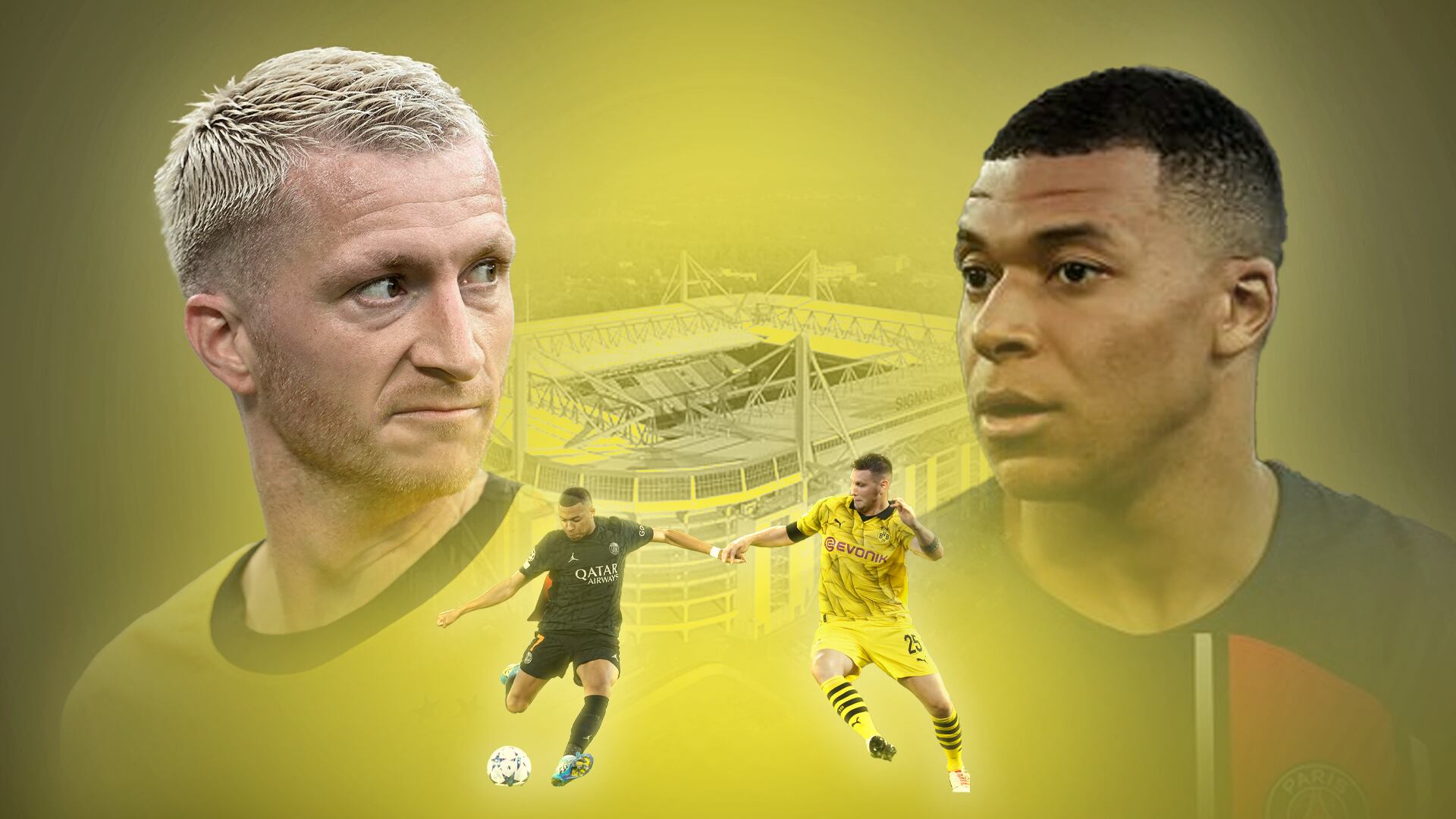 Borussia Dortmund y PSG se enfrentan en el partido de ida de las semifinales de la Champions League