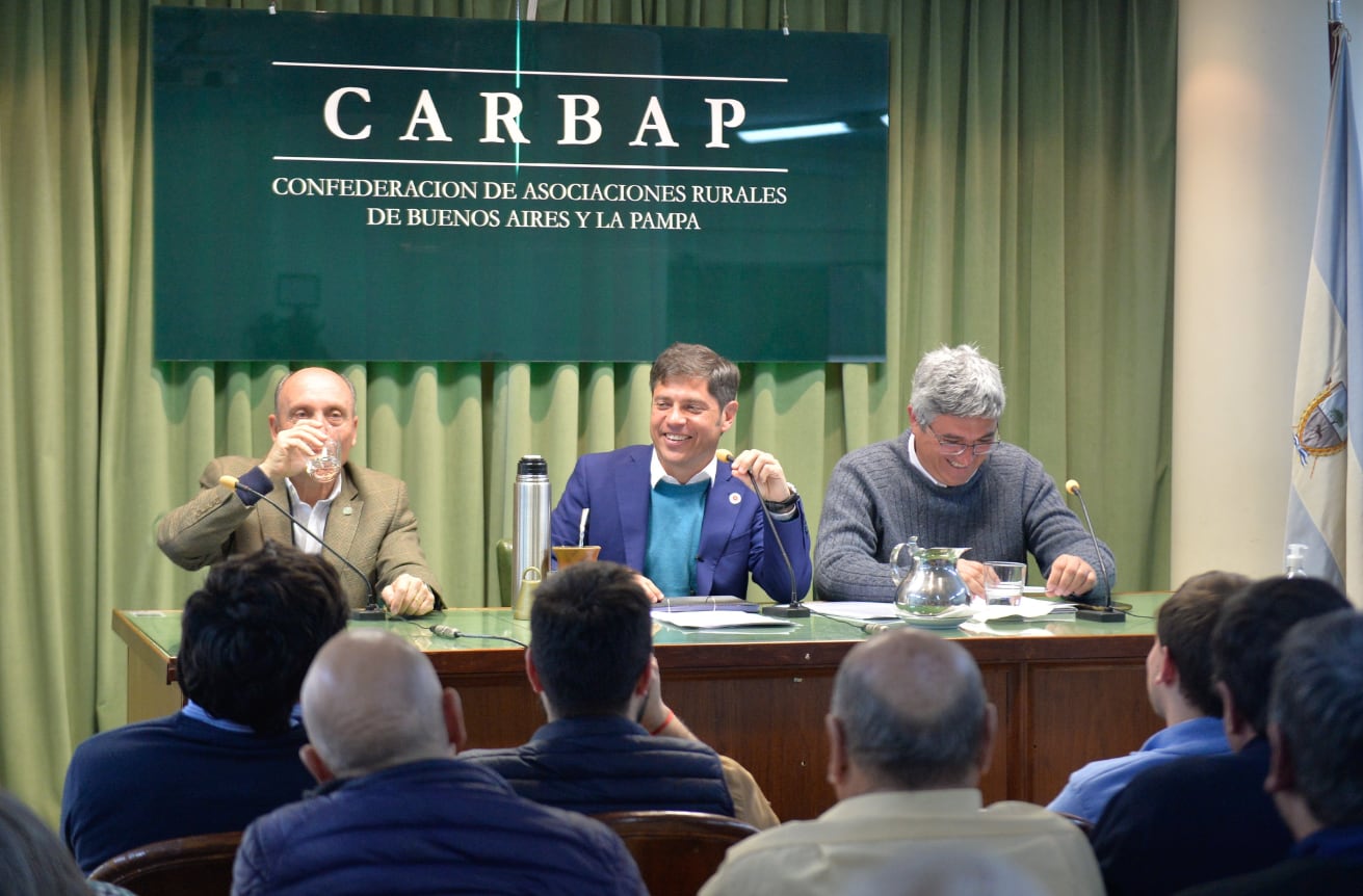 Axel Kicillof en CARBAP