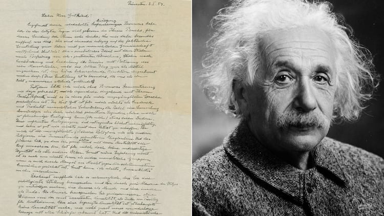 “La carta de Dios”, la más famosa misiva de Albert Einstein