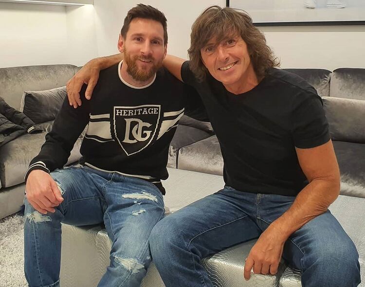 Gustavo Bermúdez y Messi