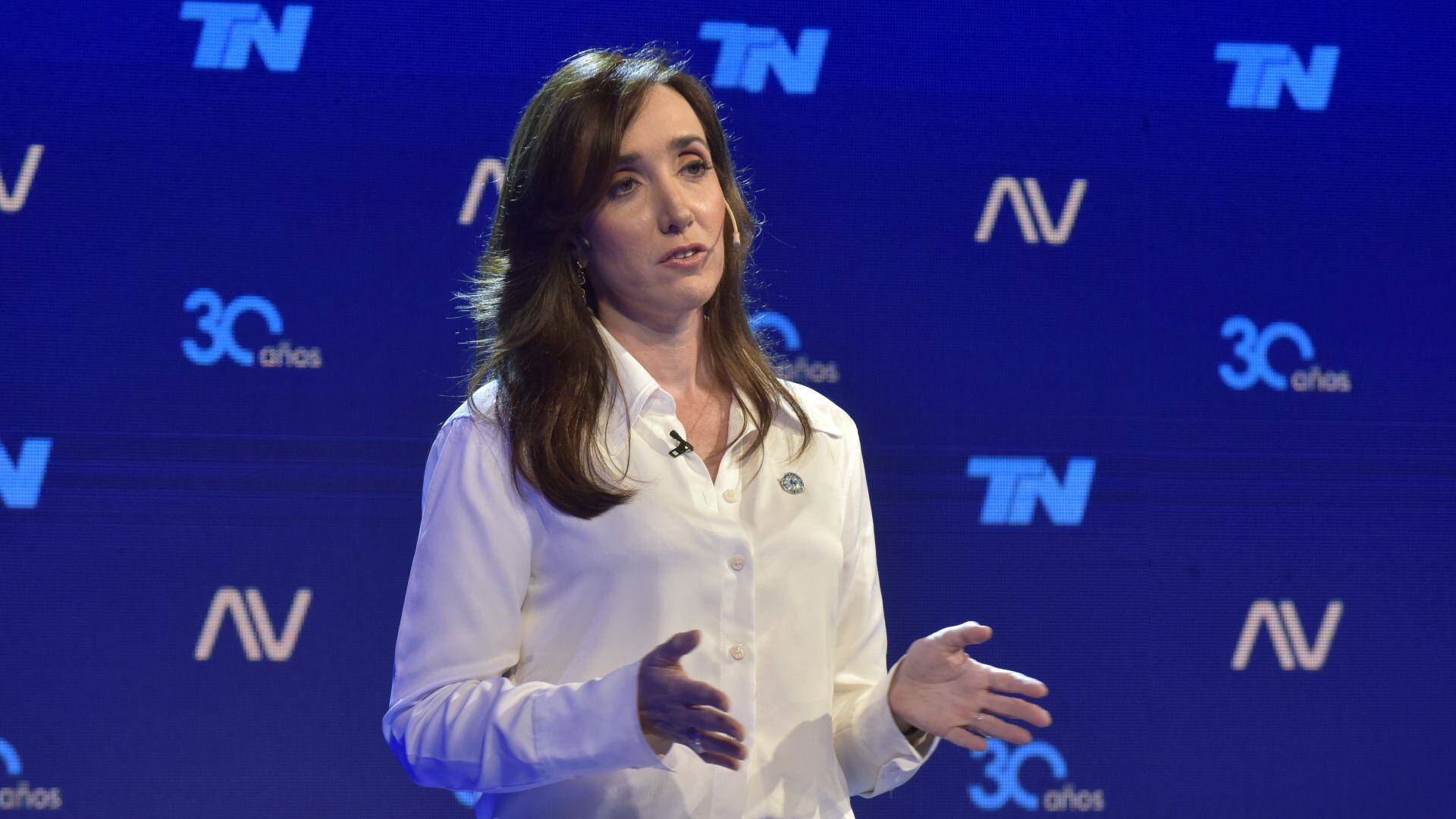 Victoria Villarruel, candidata a vicepresidenta de La Libertad Avanza 