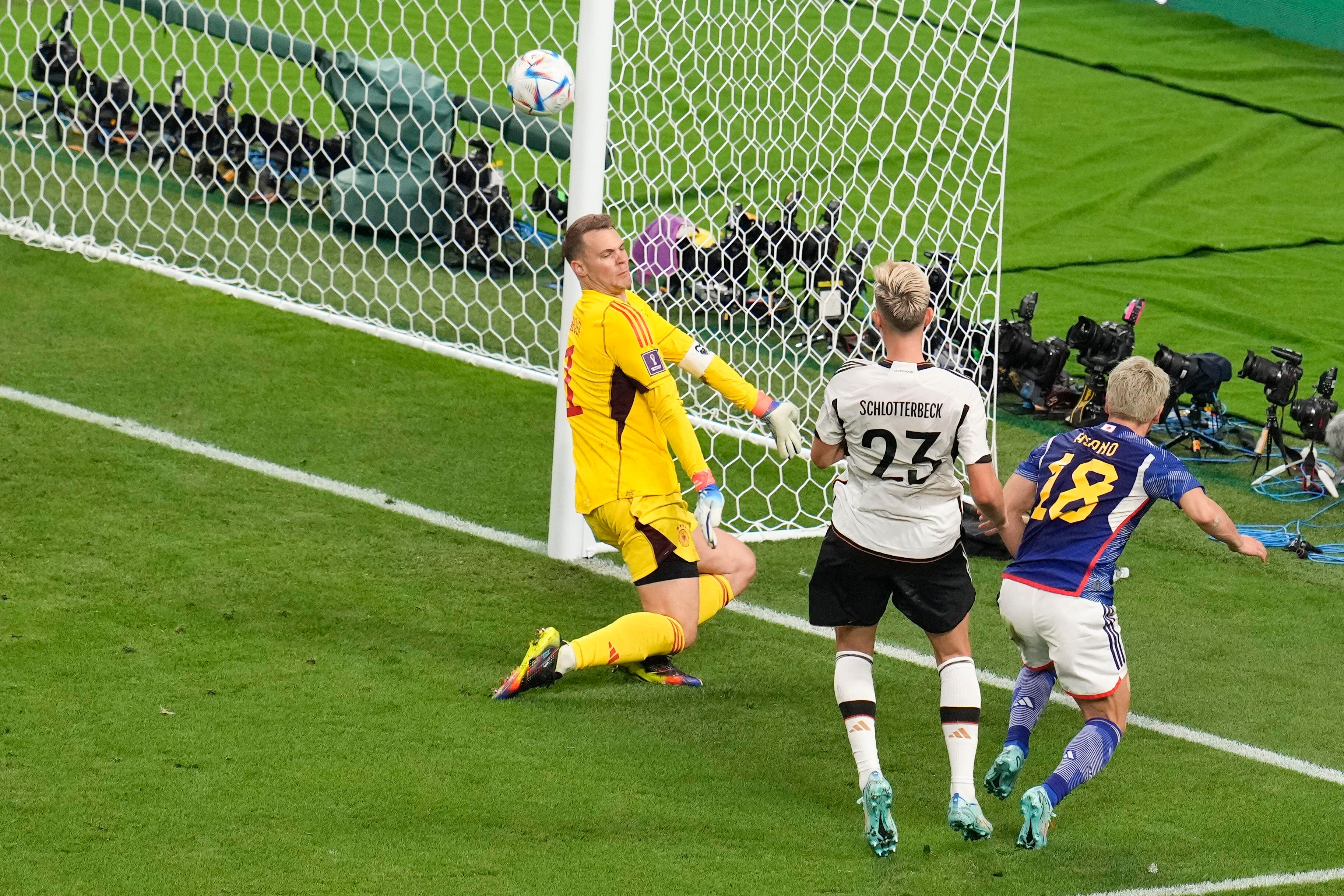 Mundial Qatar 2022 - Alemania vs Japon - GOL JAPON