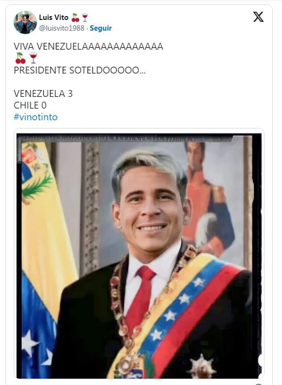 memes goleada de venezuela a chile