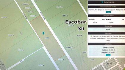 El terreno usurpado tiene casi 6 hectáreas y está ubicado en la esquina de Las Heras y San Lorenzo, partido de Escobar