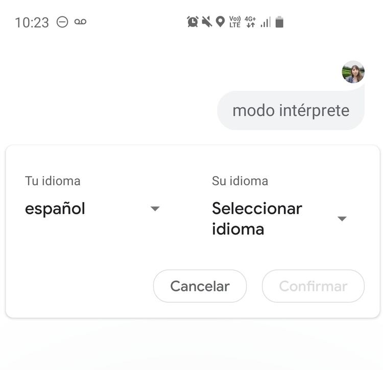 El modo intérprete del Asistente de Google ahora llegó al móvil