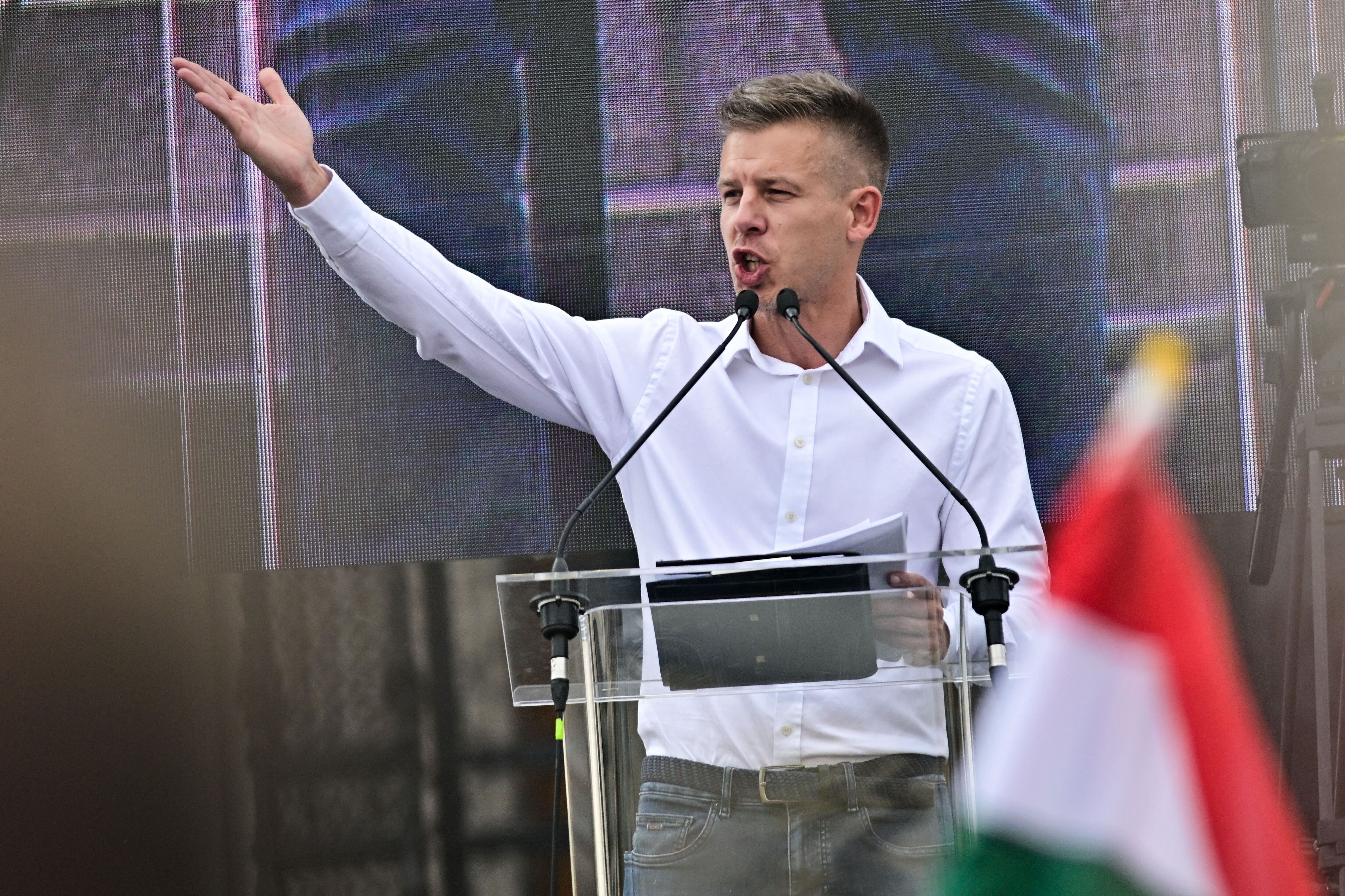 Magyar es ahora el principal opositor de Orbán y ya adelantó que participará de las elecciones europeas (REUTERS)