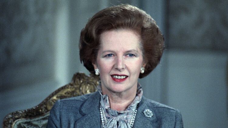 La primera ministro Margaret Thatcher (Shutterstock) 
