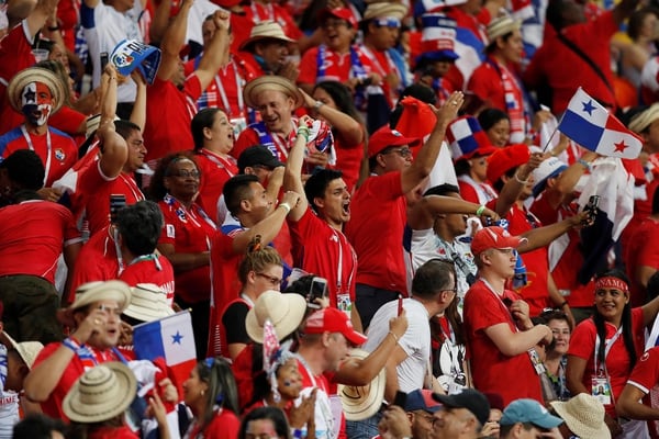 Los panameños disfrutaron de su primer Mundial (Reuters)