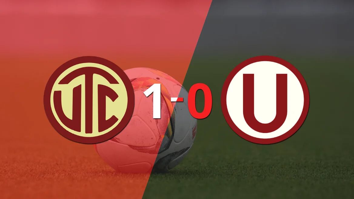 Con un solo tanto, UTC derrotó a Universitario en el estadio Héroes de San Ramón
