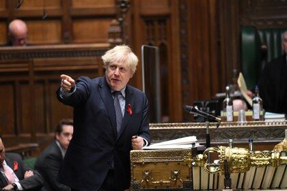 UK Parliament/Jessica Taylor/Handout via REUTERS  