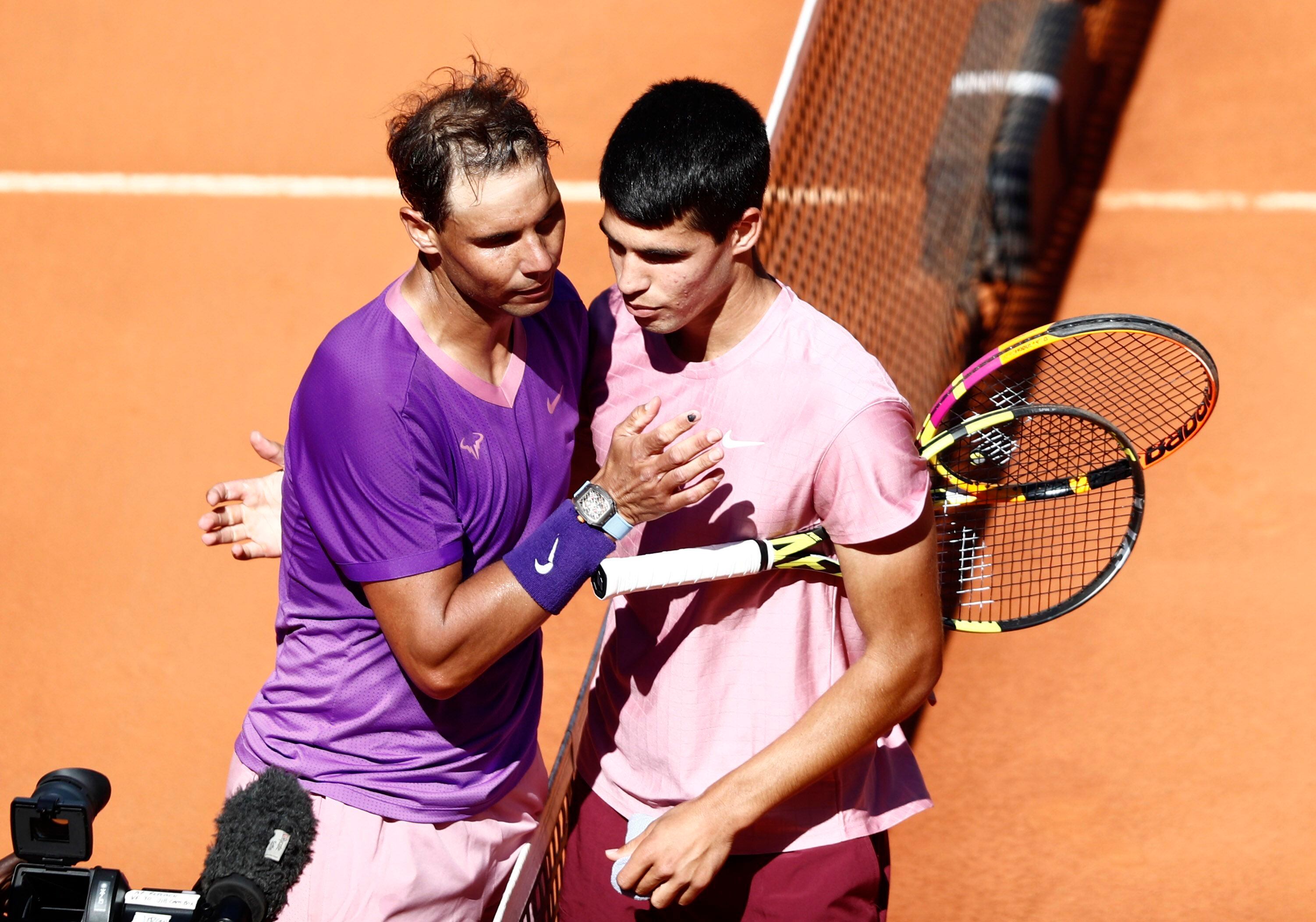 Nadal y Alcaraz se volverán a enfrentar en Indian wells (REUTERS/Sergio Perez)