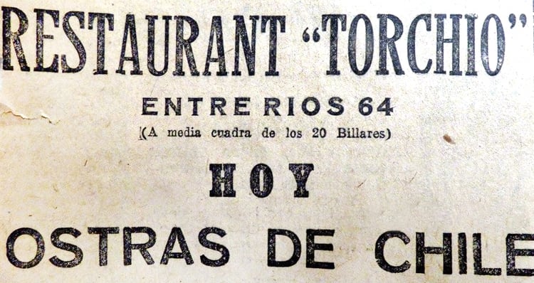 Perón y Evita cenaron solos en el restaurante Torchio