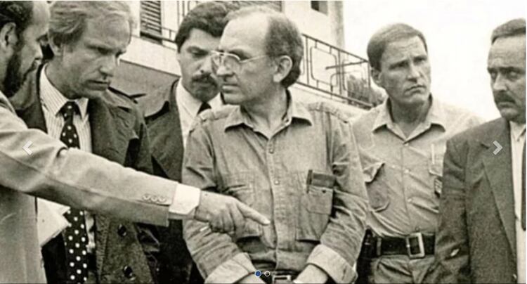 Fue defensor oficial de uno de los integrantes del clan Puccio. La imagen es del comienzo del juicio en febrero 1988 (Foto Página/12)