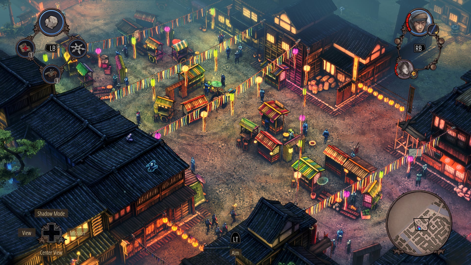 Shadow Tactics: Blades of the Shogun también es de Mimimi Games y salió a fines del 2016.